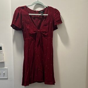 Forever 21 Deep Red Mini Dress